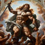 Michelangelo's Jehovah the Barbarian 04