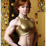 Emma Stone female bodybuilder -7