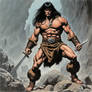 Conan (Inkwash effect w/ color)