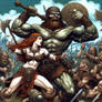 Queen Boudica  VS the Celtic Gods 002