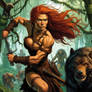 Barbarian Sophie VS Beastmen 021