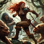 Barbarian Sophie VS Beastmen 022