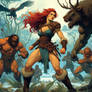Barbarian Sophie VS Beastmen 025