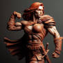 Barbarian Sophie Sculpture 001