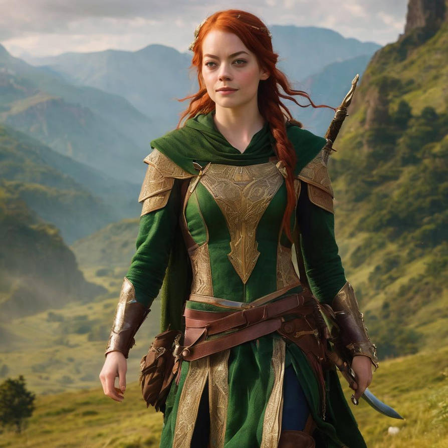 Emma Stone as Elf 125