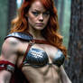 Emma Stone as Red Sonja 024
