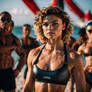 Camren Bicondova as a Modern Bodybuilder 026