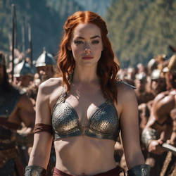 Emma Stone as Red Sonja 0105