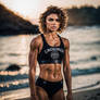 Camren Bicondova as a Modern Bodybuilder 090