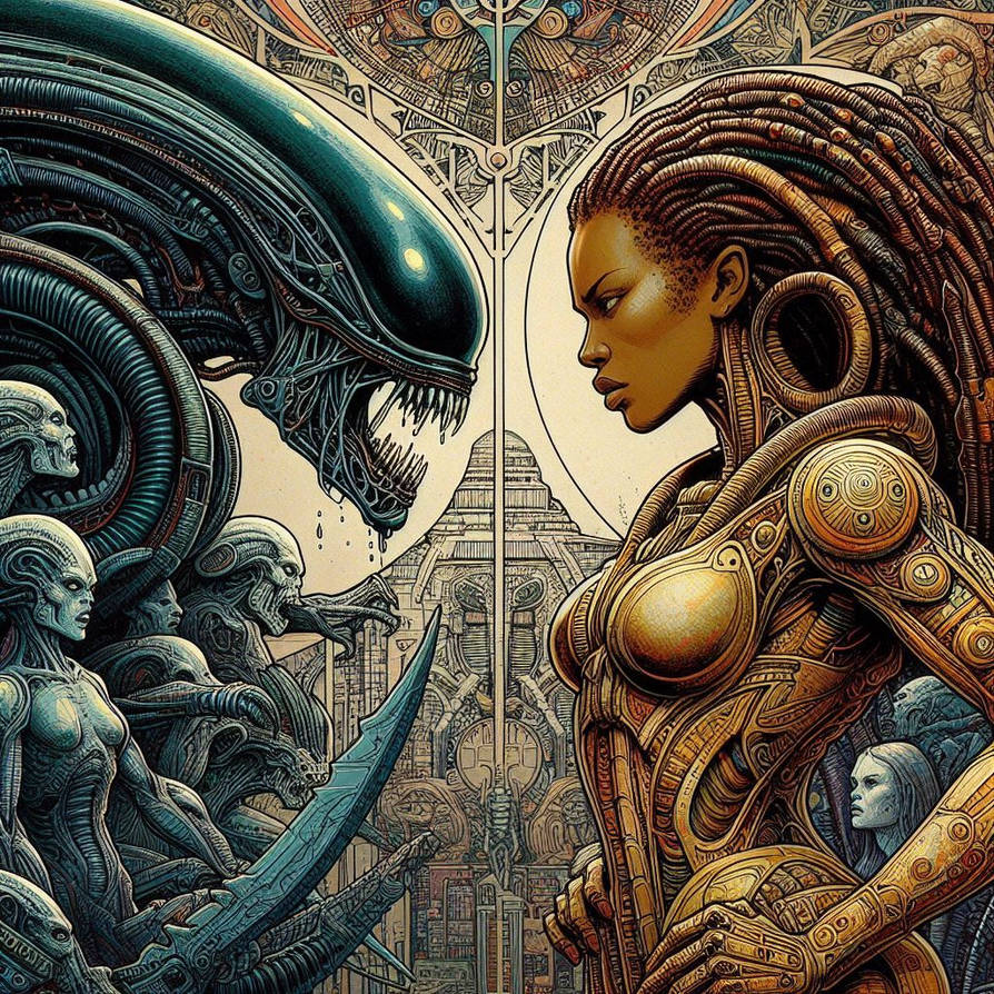 Deviantart Alien Types Aliens 024 by nothus1 on DeviantArt