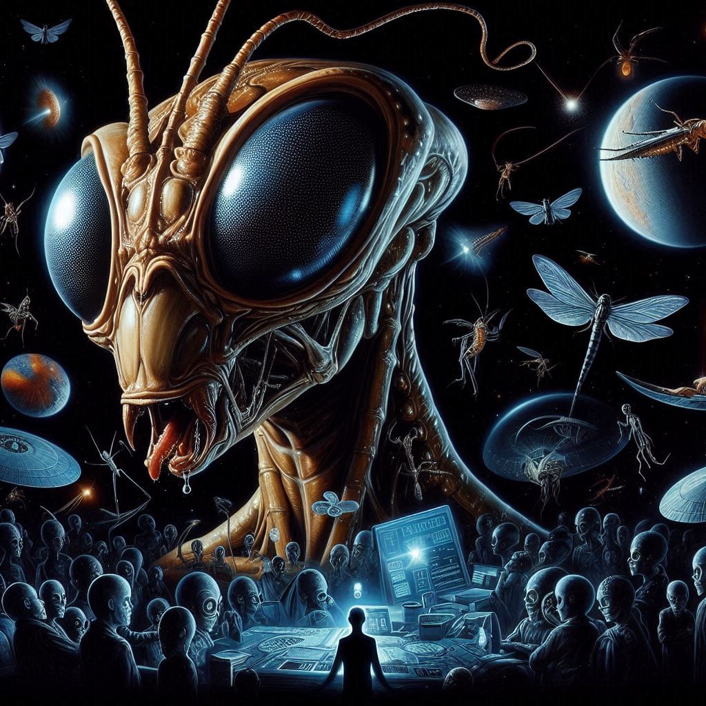 Insectoid Deviantart Insectoids (Designs) 005 by nothus1 on DeviantArt