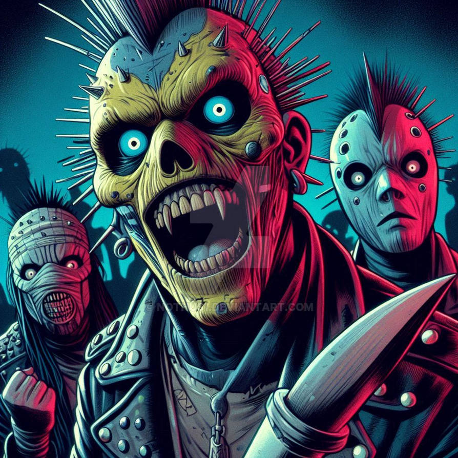 Slasher Rapper Art 80s Slasher Genre 019 by nothus1 on DeviantArt