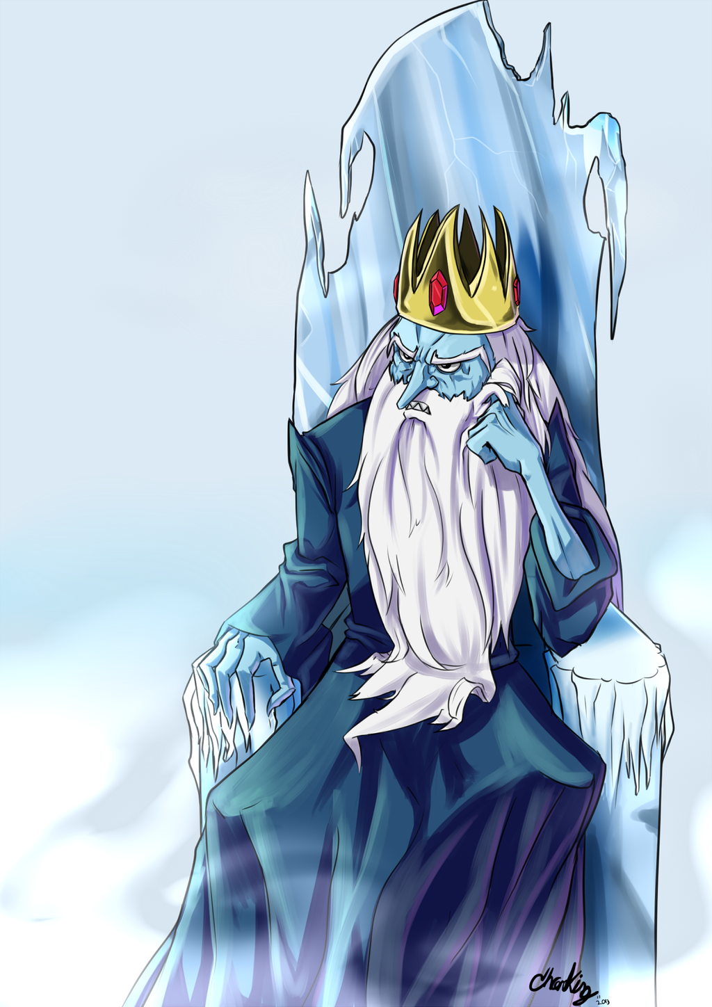 Adventure Time: Ice King by Chrono-King