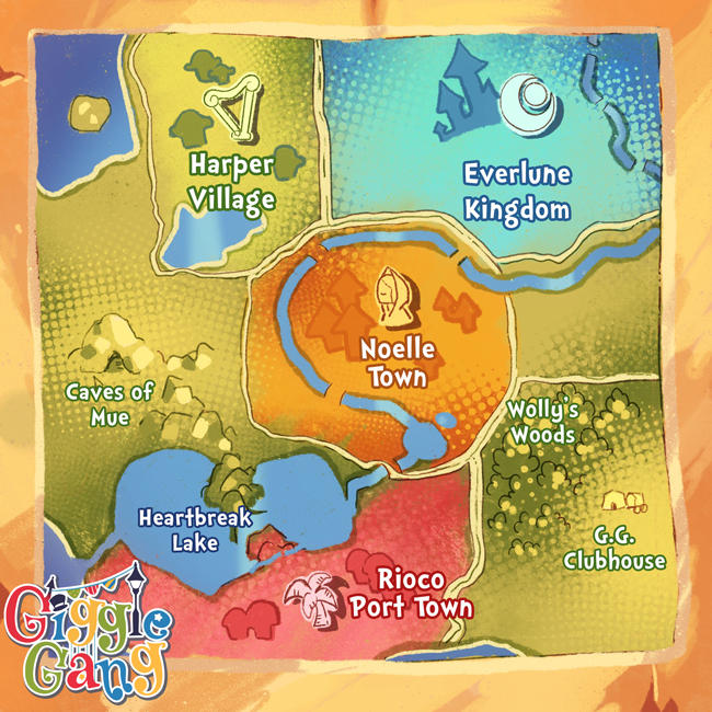 Giggle Ridge Maps World Map by Joyfool on DeviantArt