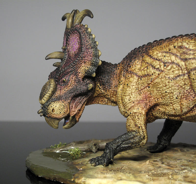 Papo Rano Papo Repainted Pachyrhinosaurus 7 by earth108 on DeviantArt