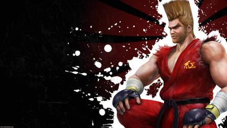 Tekken 6 wall Paul -black