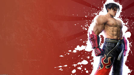 Tekken 6.0 wallpaper Jin -red