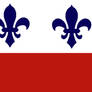 Flag of Montreal (state) (Parliamentary America)