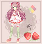 STRAWBERRY AND RIBBONS ADOPTABLE OPEN