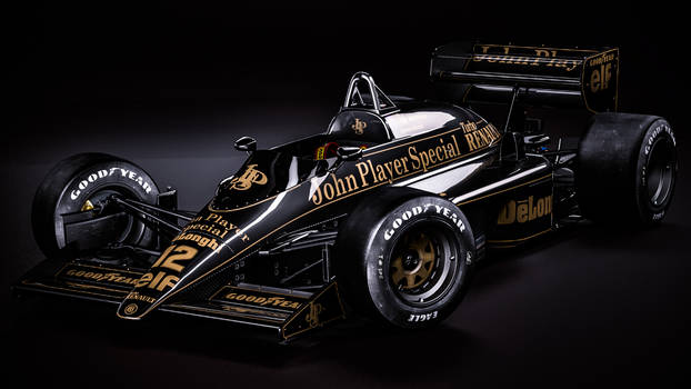 Lotus 98T - Ayrton Senna