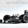 2017 Mercedes W08 - Lewis Hamilton -