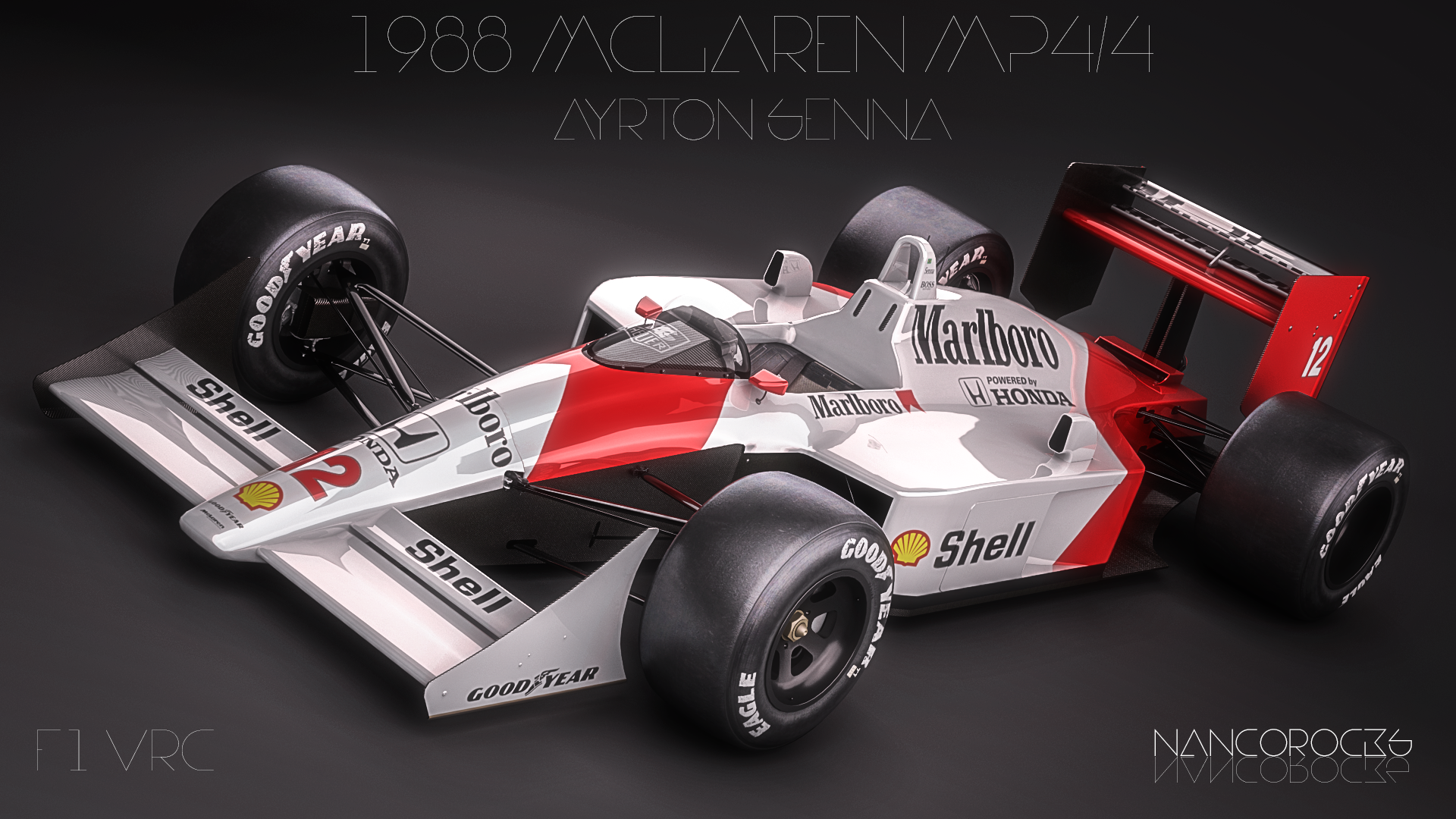 1988 McLaren MP4/4 - Ayrton Senna -