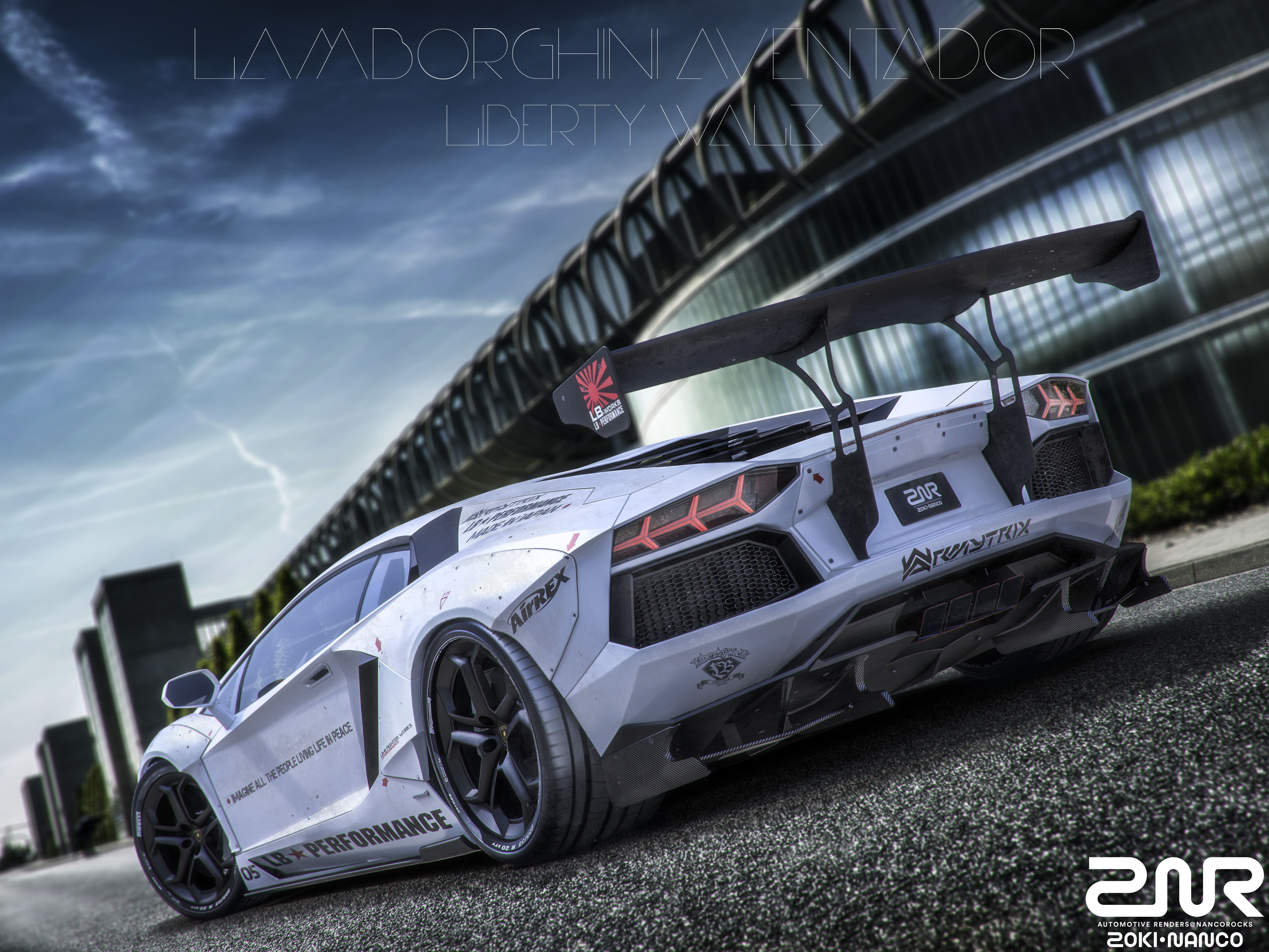 Lamborghini Aventador Liberty Walk