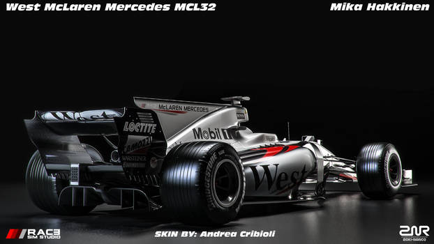 West McLaren Mercedes MCL32 - Mika Hakkinen -