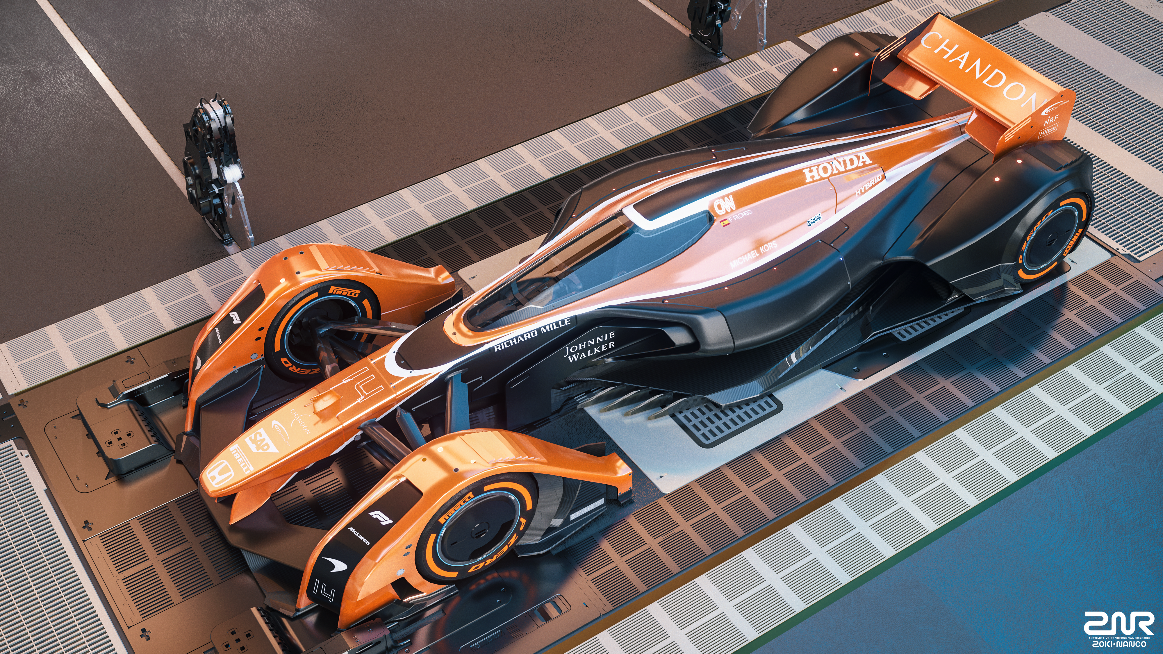 McLaren MP4-X (MCL32 livery)