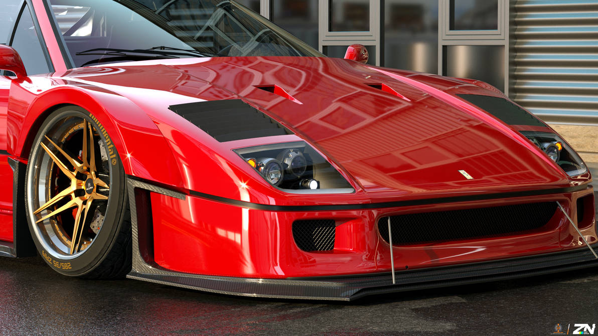 Ferrari F40 - custom kit by nancorocks on DeviantArt