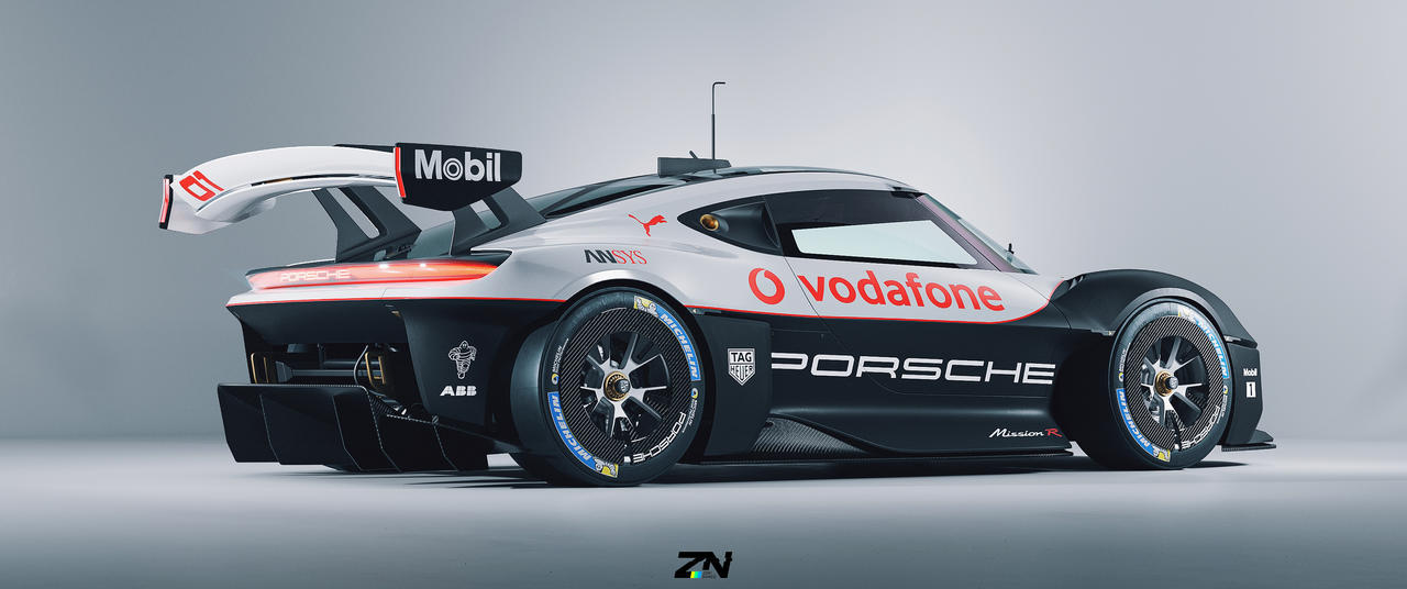Porsche Mission R by nancorocks on DeviantArt