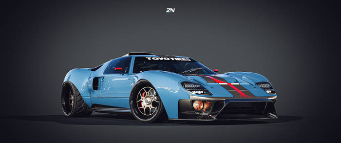 '66 GT40 by Ruffian Cars