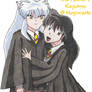 InuYasha + Kagome at Hogwarts
