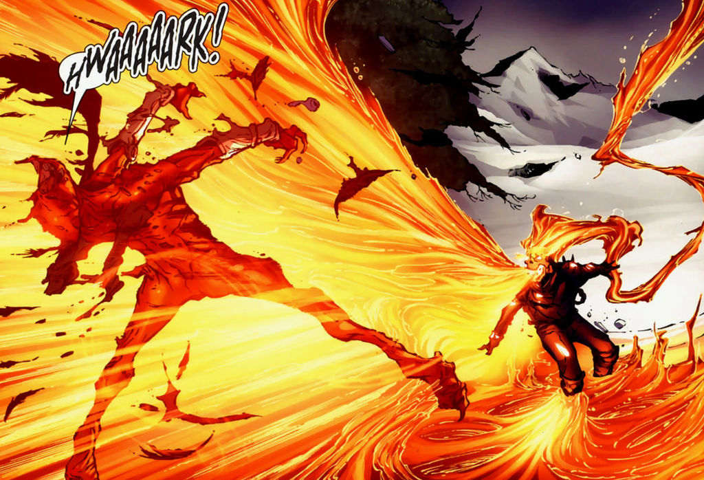 Ghost Rider Hellfire Manipulation Ghost Rider's judgement is upon DEATH BATTLE! by DeathBattleDino on ...