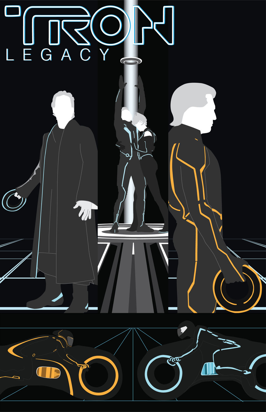 Vector - Tron Legacy Poster by Kristyrat on DeviantArt