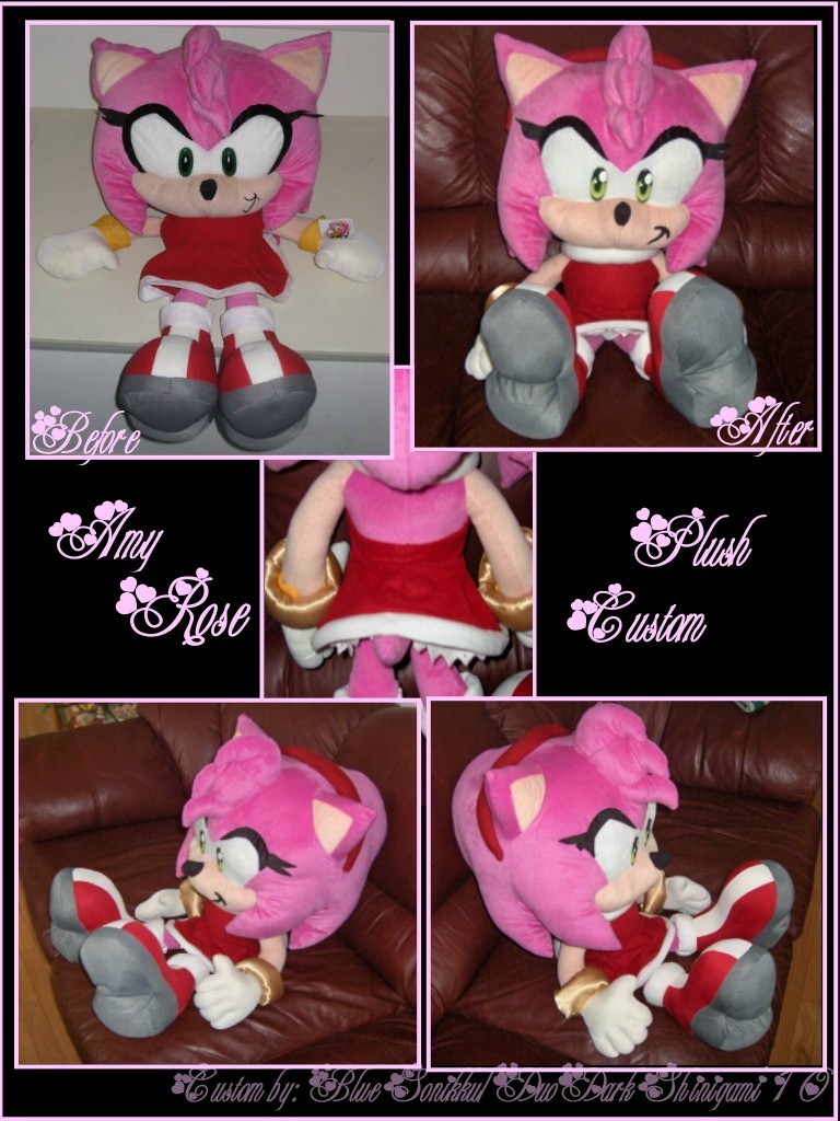 .:+Custom Amy Rose Plush+:.