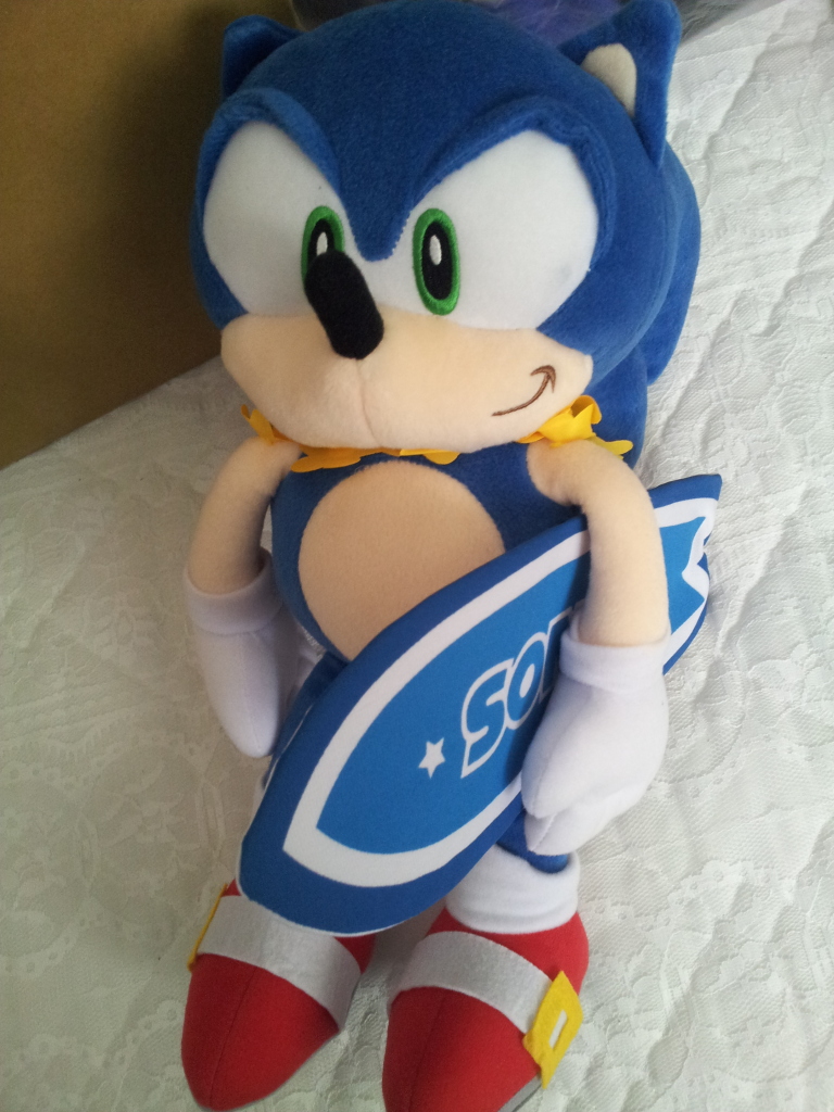 Summer Edition Sonic Plush 1 of 2 (Joypolis)