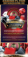 Casino Magazine Ad or Flyer Template 7