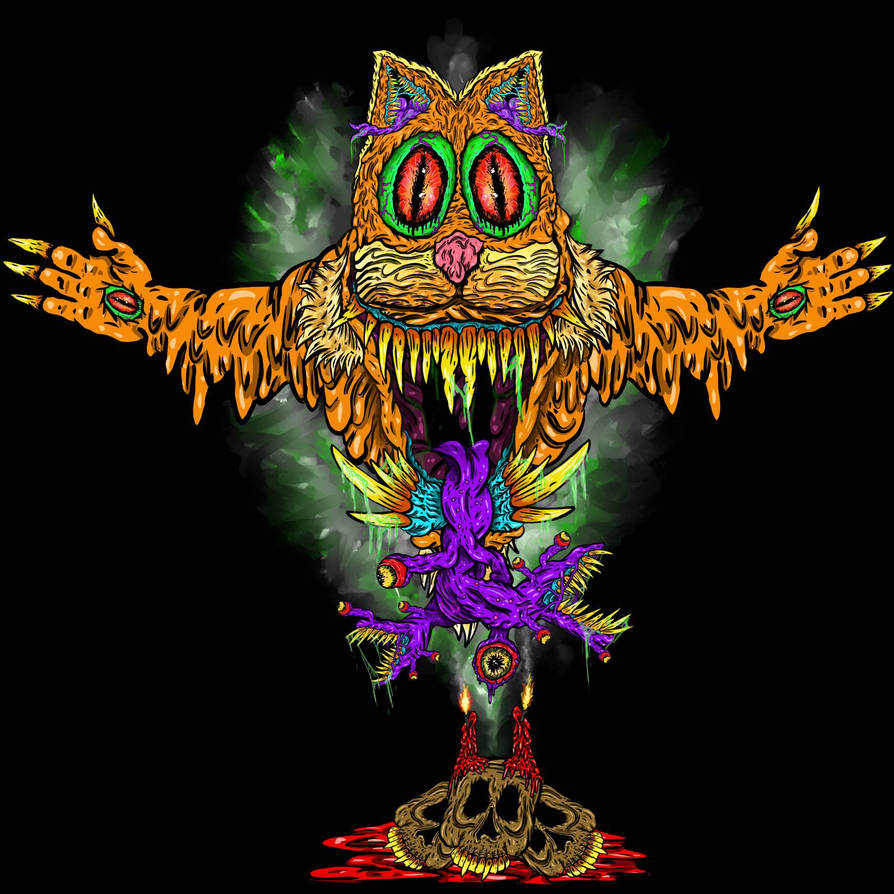 Invoke Cat SUMMON THE CAT by ThirdEyeDesigns3 on DeviantArt