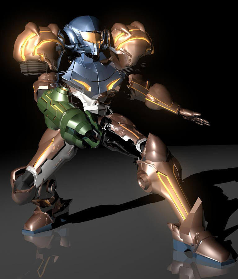 Samus Model Refrence Samus Aran: Complete Model by Puckducker on DeviantArt