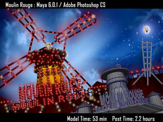 Moulin Rouge Speed Modelling