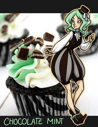 Chocolate Mint Cupcake