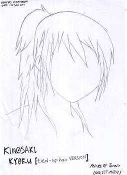 Kinosaki Kyoru - tied-up hair