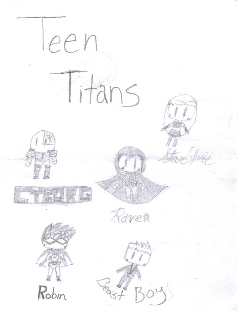 Chibi Titans by Exploding-Ramune on DeviantArt