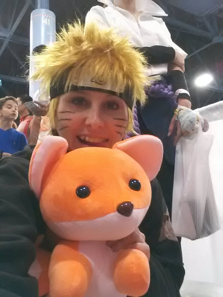 Naruto and Chibi Kurama Cosplay by Exploding-Ramune on DeviantArt