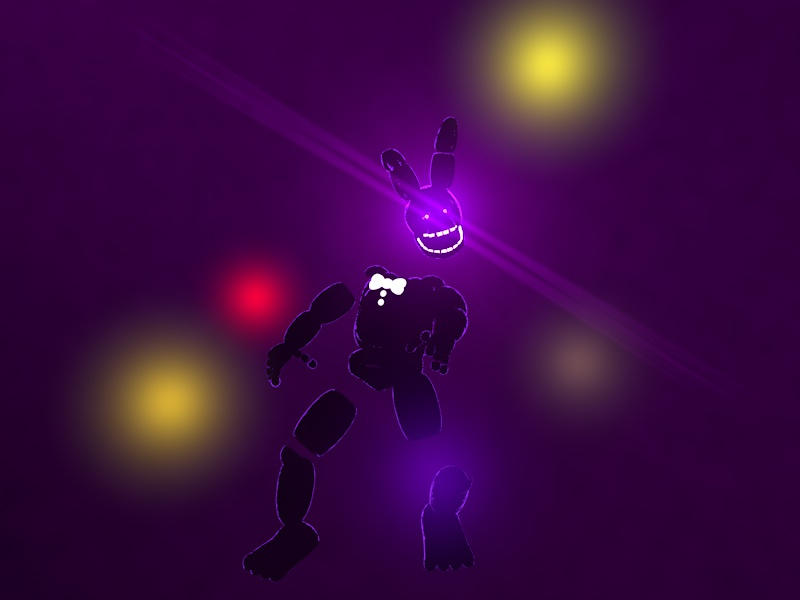 (C4D/FNAF) SHADOW SPRINGBONNIE by cainrgg on DeviantArt