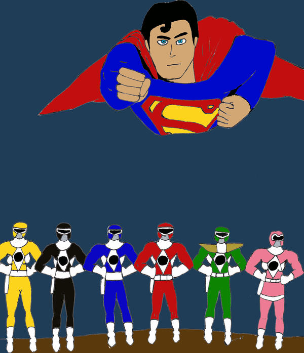 SupermanPower Rangers by calklais on DeviantArt