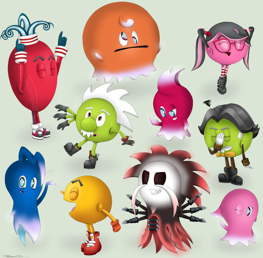 Random Pac Man Pac-Man Random Character Doodle Pic! by Carol2015 on DeviantArt