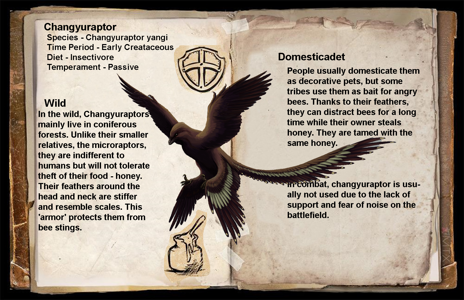 Changyu Raptor Changyuraptor Dossier by Egorlip1897 on DeviantArt