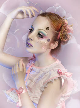 Porcelain doll Couture II
